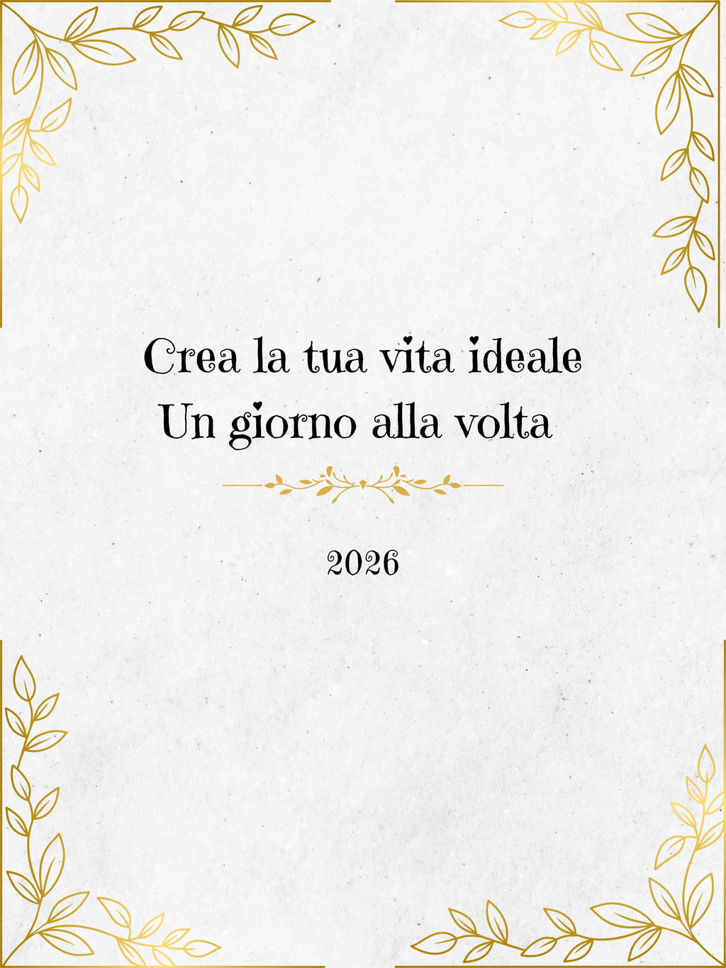 Agenda digitale annuale 2026 | Per obiettivi, finanze e benessere