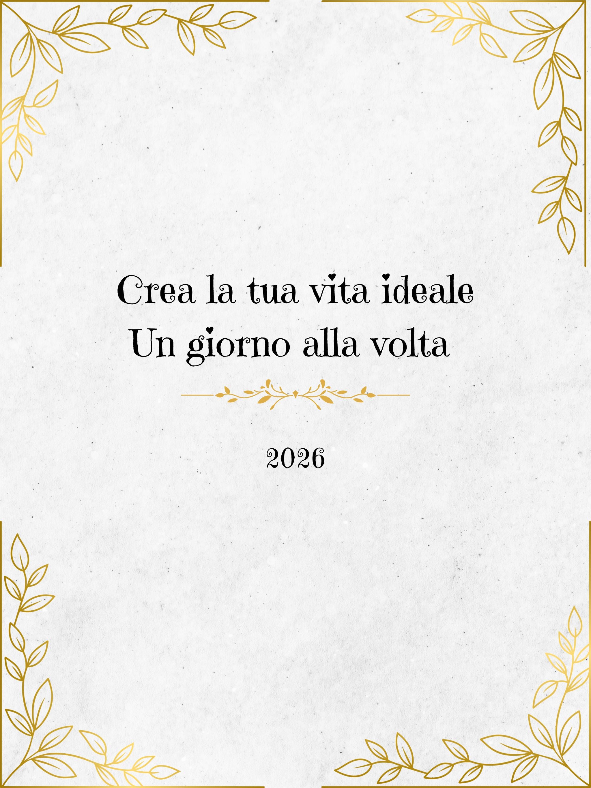 Agenda digitale annuale 2026 | Per obiettivi, finanze e benessere
